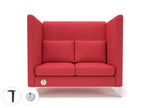 Office furniture altus-128cm-wide-privacy-booth-in-camira-era-fabric-with-socket Dynamic  Ebony Wood Colour Everlasting 