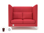 Office furniture altus-128cm-wide-privacy-booth-in-camira-era-fabric-with-socket Dynamic  Ebony Wood Colour Forward 