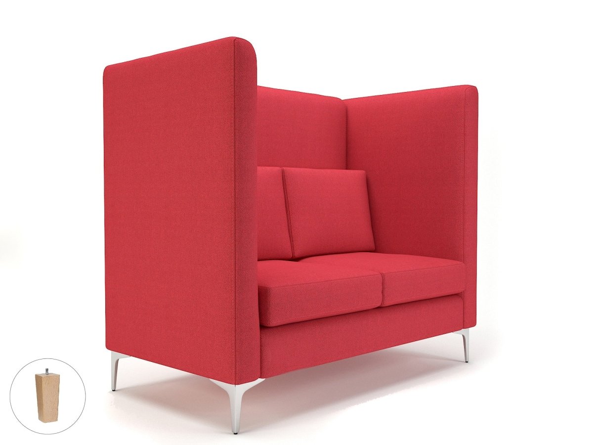 Office furniture altus-128cm-wide-privacy-booth-in-camira-era-fabric Dynamic  Everlasting Desk Colour Ebony Wood Feet