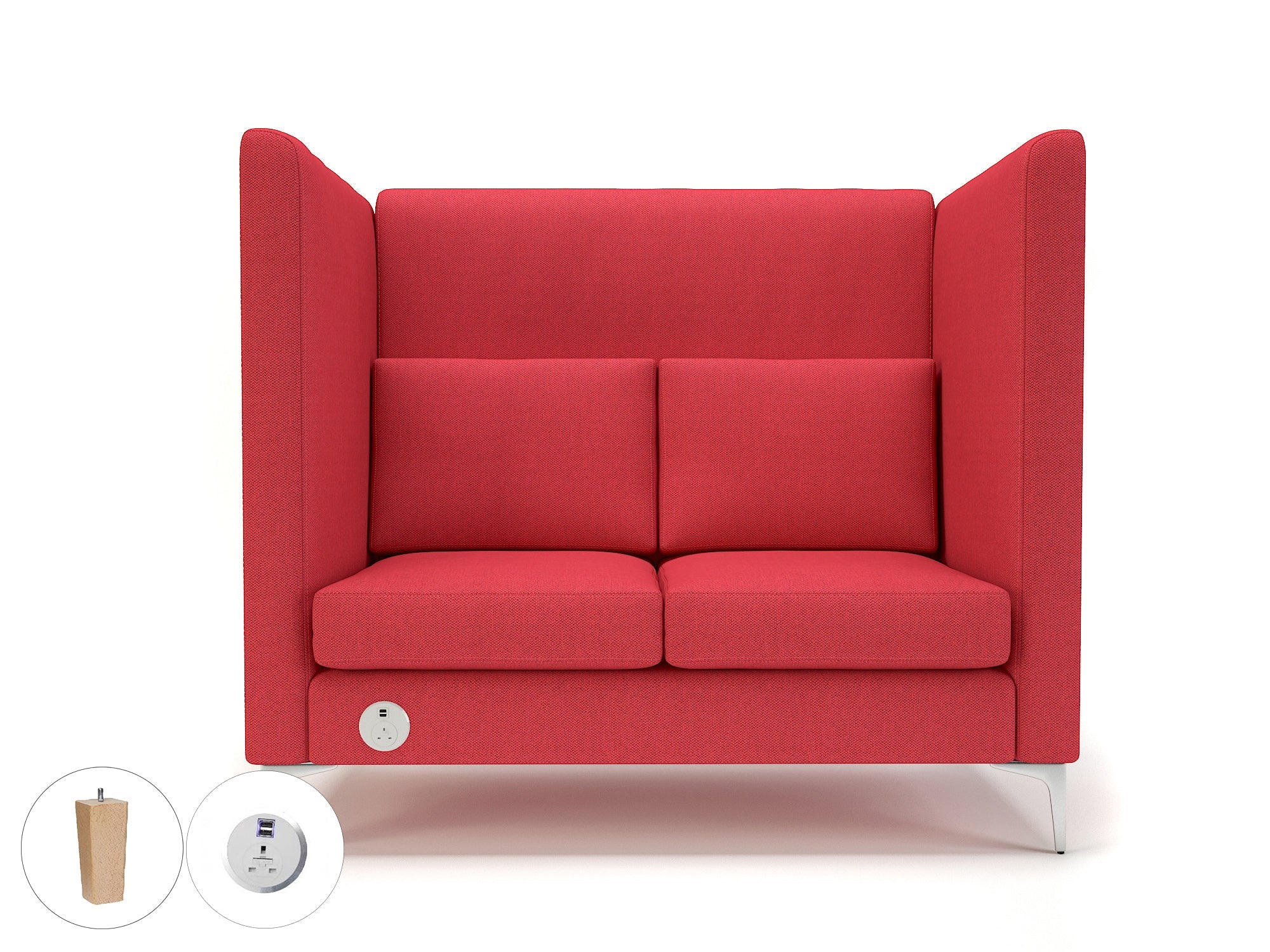 Office furniture altus-128cm-wide-privacy-booth-in-camira-era-fabric-with-socket Dynamic  Ebony Wood Colour History 