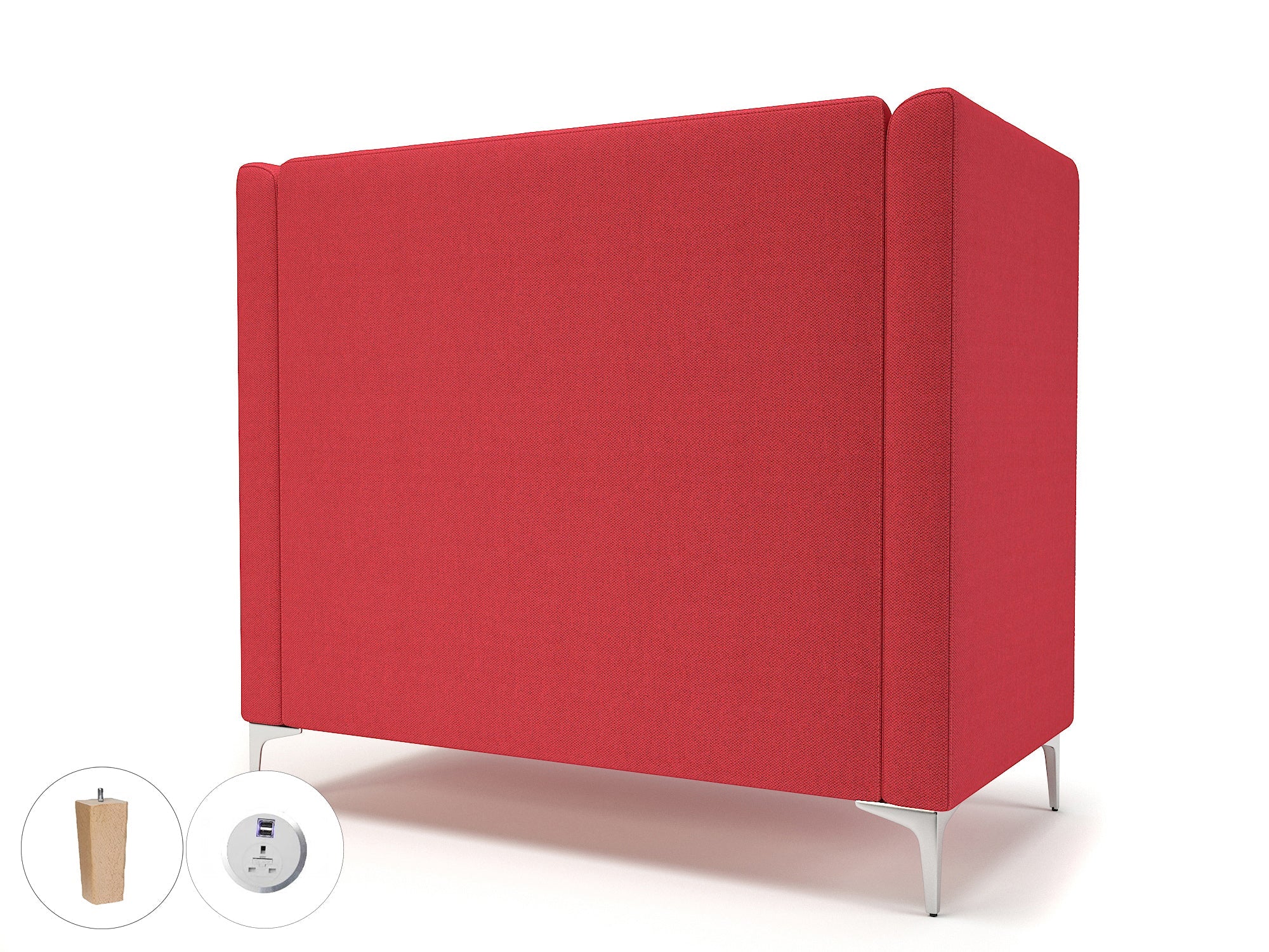 Office furniture altus-128cm-wide-privacy-booth-in-camira-era-fabric-with-socket Dynamic  Light Wood Colour History 