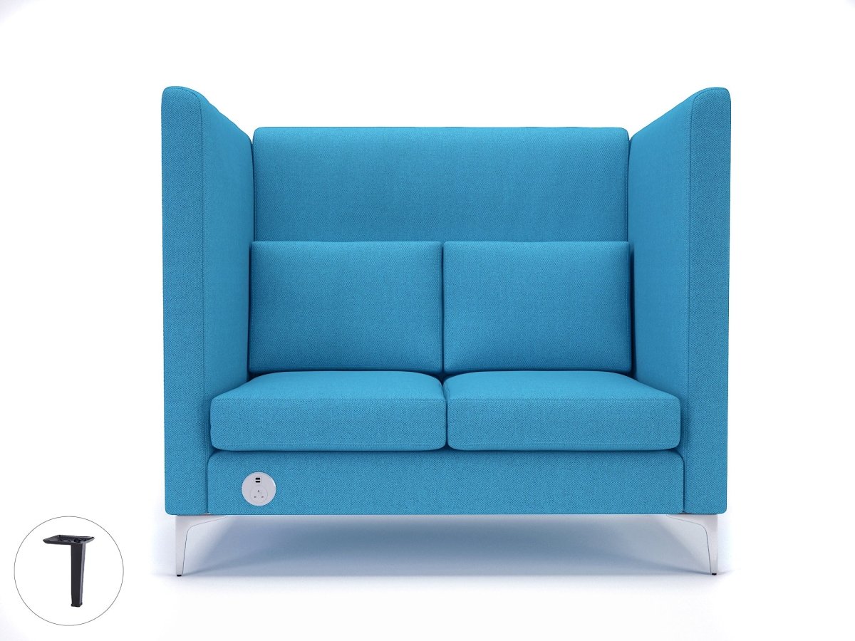 Office furniture altus-128cm-wide-privacy-booth-in-camira-era-fabric Dynamic  Forward Desk Colour Chrome Feet