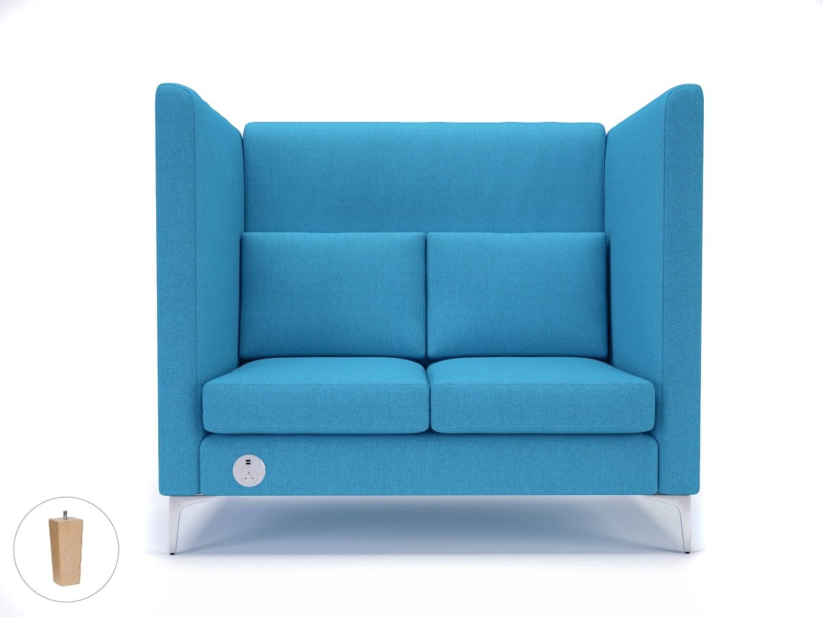Office furniture altus-128cm-wide-privacy-booth-in-camira-era-fabric Dynamic  Forward Desk Colour Light Wood Feet