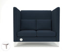 Office furniture altus-128cm-wide-privacy-booth-in-camira-era-fabric Dynamic  Forward Desk Colour Matt Black Feet