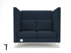 Office furniture altus-128cm-wide-privacy-booth-in-camira-era-fabric Dynamic  History Desk Colour Chrome Feet