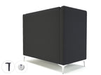 altus-128cm-wide-privacy-booth-in-warwick-dolly-fabric-with-socket Dynamic  Ebony Wood Colour Marmalade 