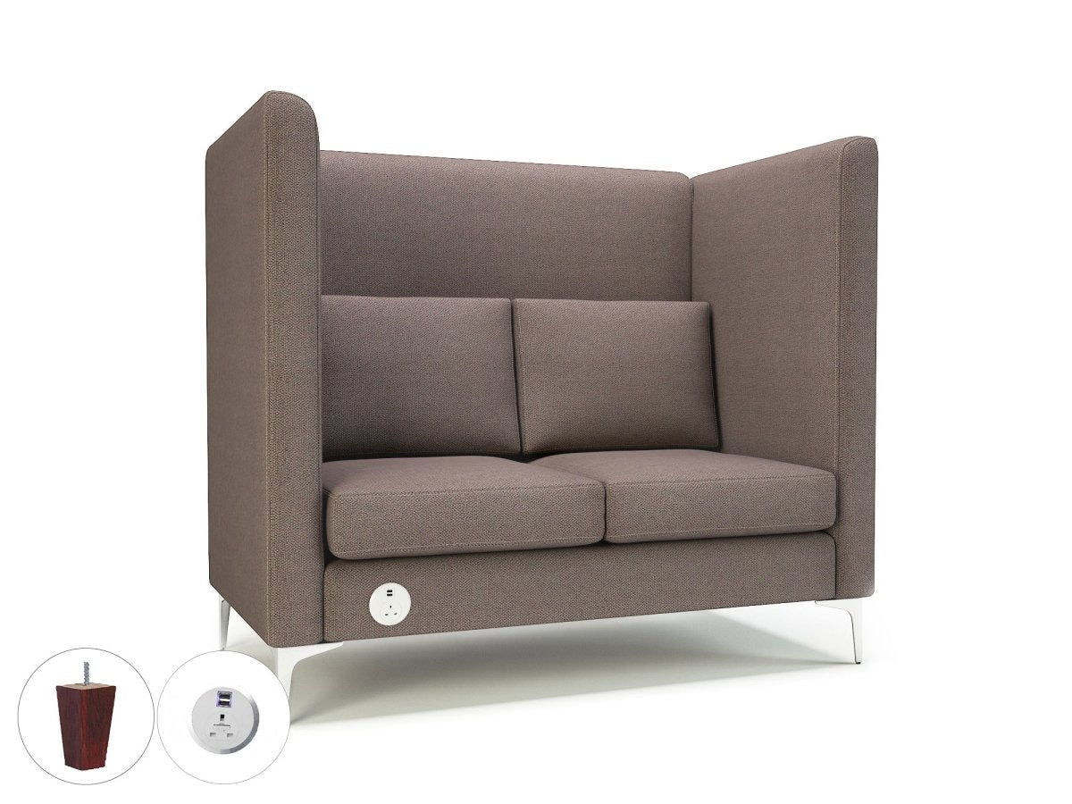 Office furniture altus-128cm-wide-privacy-booth-in-camira-era-fabric-with-socket Dynamic   Colour  