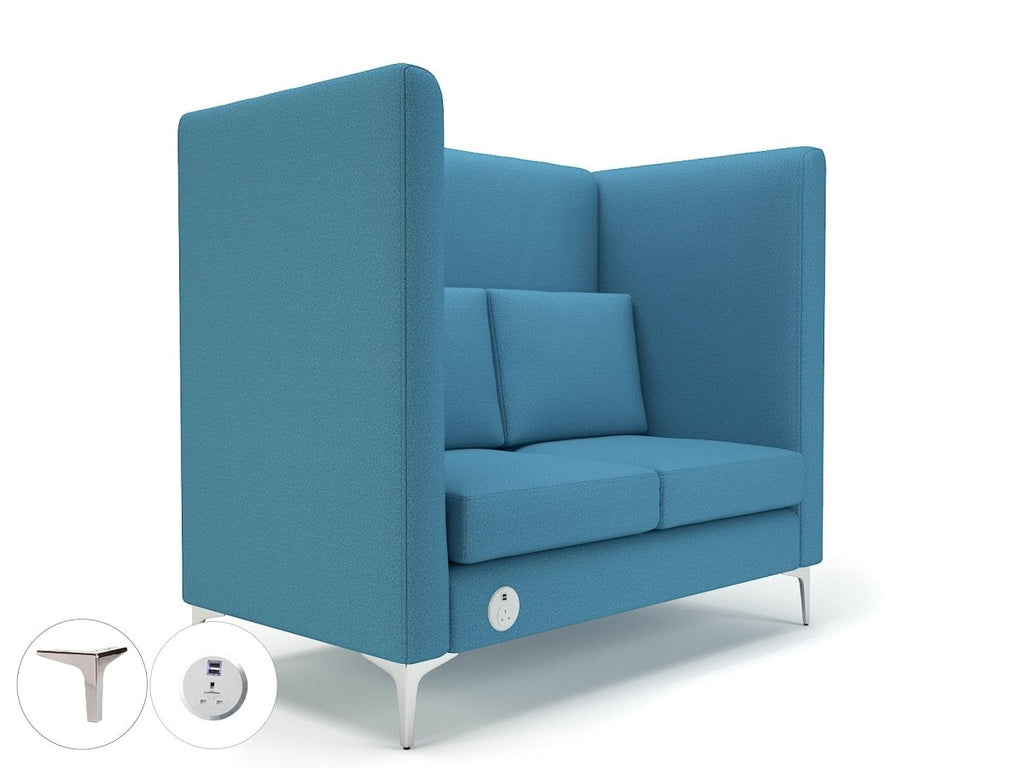 Office furniture altus-128cm-wide-privacy-booth-in-warwick-dolly-fabric-with-socket Dynamic   Colour  