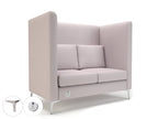 Office furniture altus-128cm-wide-privacy-booth-in-warwick-dolly-fabric-with-socket Dynamic   Colour  