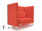 Office furniture altus-128cm-wide-privacy-booth-in-warwick-dolly-fabric-with-socket Dynamic   Colour  
