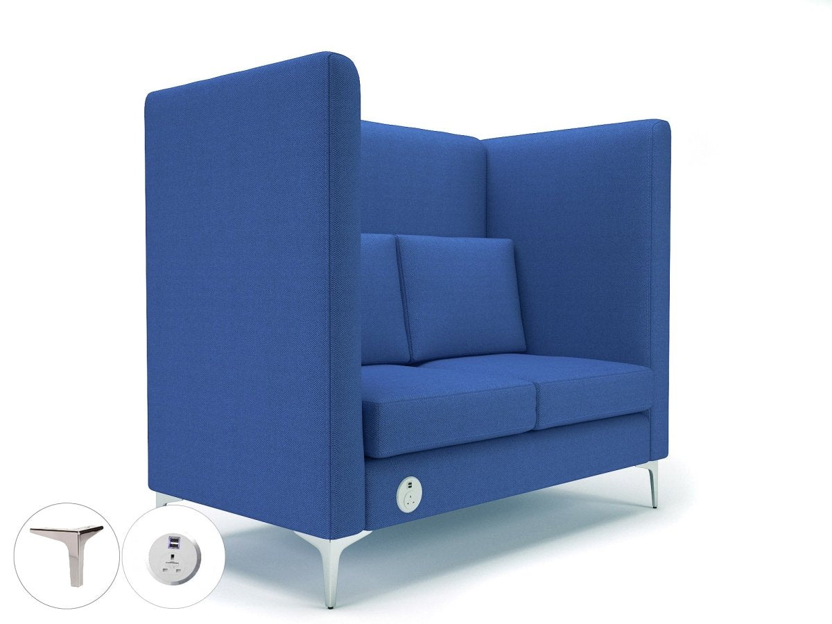 Office furniture altus-128cm-wide-privacy-booth-in-camira-era-fabric-with-socket Dynamic   Colour  