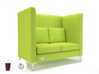 Office furniture altus-128cm-wide-privacy-booth-in-camira-era-fabric-with-socket Dynamic   Colour  