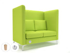 Office furniture altus-128cm-wide-privacy-booth-in-camira-era-fabric-with-socket Dynamic   Colour  