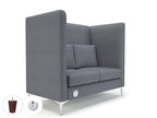 Office furniture altus-128cm-wide-privacy-booth-in-camira-era-fabric-with-socket Dynamic   Colour  