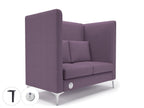 Office furniture altus-128cm-wide-privacy-booth-in-camira-era-fabric-with-socket Dynamic   Colour  