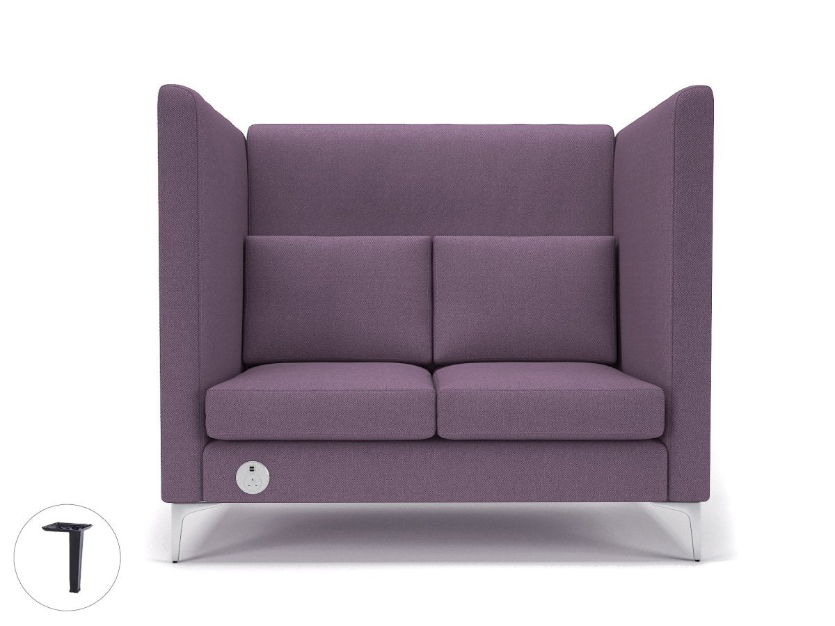 Office furniture altus-128cm-wide-privacy-booth-in-camira-era-fabric Dynamic   Desk Colour  Feet