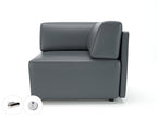 loomis-87cm-wide-corner-unit-in-cristina-marrone-ultima-faux-leather-with-socket Dynamic  Light Wood Colour Atlantic 