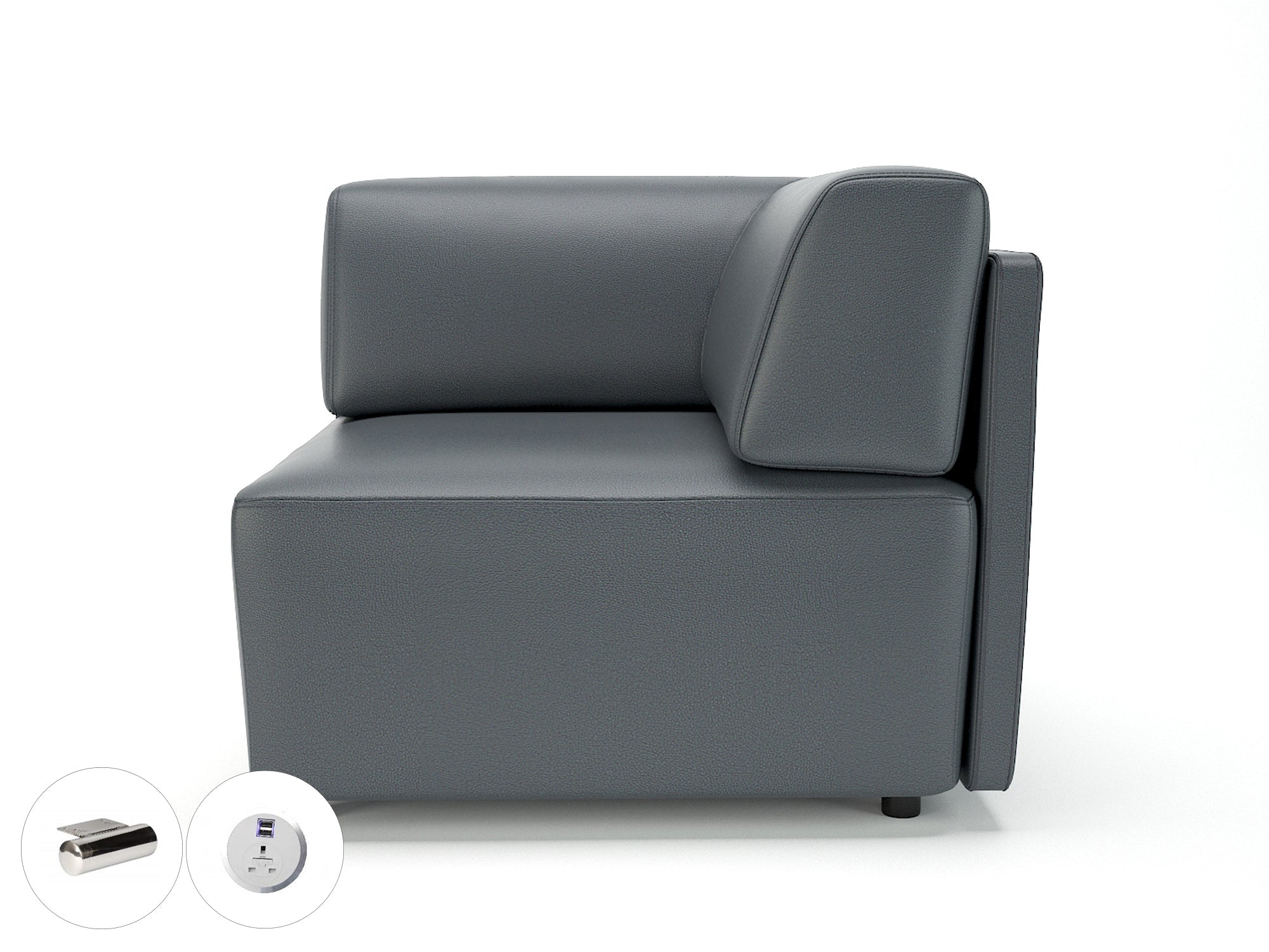 loomis-87cm-wide-corner-unit-in-cristina-marrone-ultima-faux-leather-with-socket Dynamic  Light Wood Colour Atlantic 