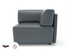 loomis-87cm-wide-corner-unit-in-cristina-marrone-ultima-faux-leather-with-socket Dynamic  Light Wood Colour Chalk 