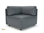 Office furniture loomis-87cm-wide-corner-unit-in-cristina-marrone-ultima-faux-leather Dynamic  Chrome Colour Chilli 