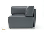 Office furniture loomis-87cm-wide-corner-unit-in-cristina-marrone-ultima-faux-leather Dynamic  Light Wood Colour Chilli 