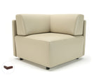 Office furniture loomis-87cm-wide-corner-unit-in-cristina-marrone-ultima-faux-leather Dynamic  Chrome Colour Mocha 