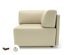 loomis-87cm-wide-corner-unit-in-cristina-marrone-ultima-faux-leather-with-socket Dynamic  Light Wood Colour Cream 