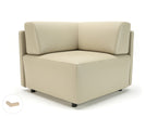 Office furniture loomis-87cm-wide-corner-unit-in-cristina-marrone-ultima-faux-leather Dynamic  Chrome Colour Steel 