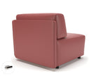 Office furniture loomis-87cm-wide-corner-unit-in-cristina-marrone-ultima-faux-leather Dynamic  Ebony Wood Colour Taupe 