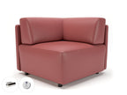 loomis-87cm-wide-corner-unit-in-cristina-marrone-ultima-faux-leather-with-socket Dynamic  Chrome Colour Mocha 