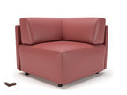 Office furniture loomis-87cm-wide-corner-unit-in-cristina-marrone-ultima-faux-leather Dynamic   Colour  
