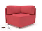 Office furniture loomis-87cm-wide-corner-unit-in-camira-era-fabric-with-socket Dynamic  Chrome Colour Everlasting 