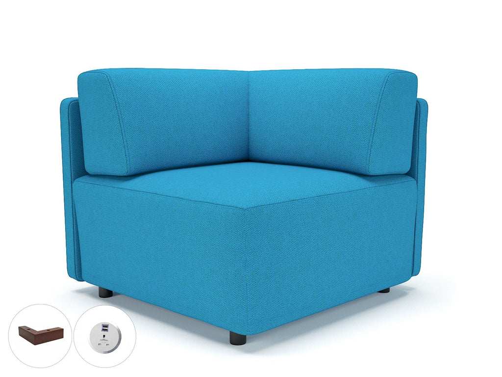 Office furniture loomis-87cm-wide-corner-unit-in-camira-era-fabric-with-socket Dynamic  Chrome Colour History 