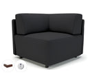 Office furniture loomis-87cm-wide-corner-unit-in-warwick-dolly-fabric-with-socket Dynamic  Chrome Colour Lagoon 