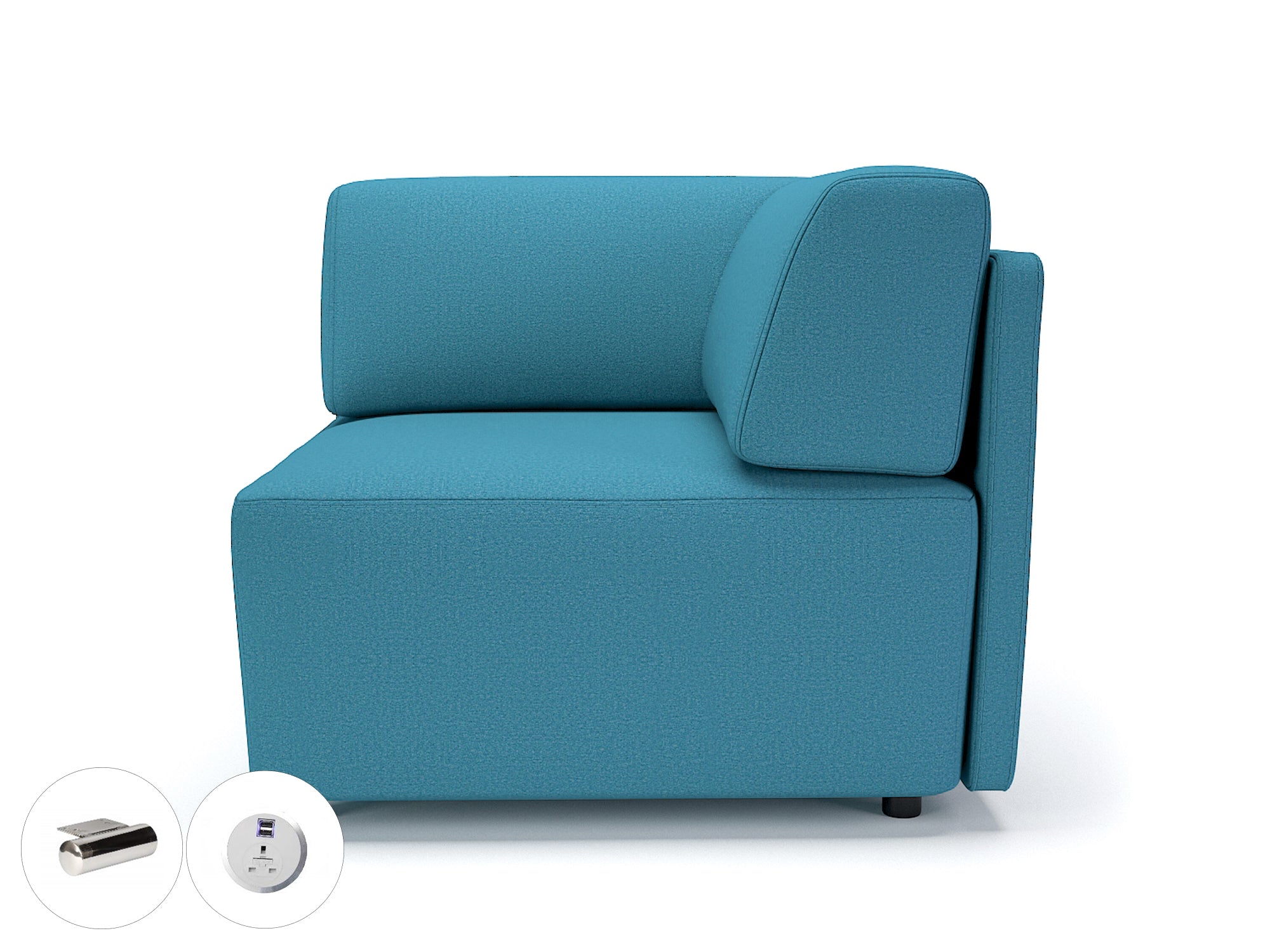 Office furniture loomis-87cm-wide-corner-unit-in-warwick-dolly-fabric-with-socket Dynamic  Light Wood Colour Linen 