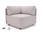 Office furniture loomis-87cm-wide-corner-unit-in-warwick-dolly-fabric-with-socket Dynamic   Colour  