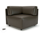 Office furniture loomis-87cm-wide-corner-unit-in-cristina-marrone-ultima-faux-leather Dynamic   Colour  