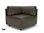 Office furniture loomis-87cm-wide-corner-unit-in-cristina-marrone-ultima-faux-leather Dynamic   Colour  