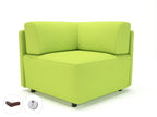 Office furniture loomis-87cm-wide-corner-unit-in-camira-era-fabric-with-socket Dynamic   Colour  