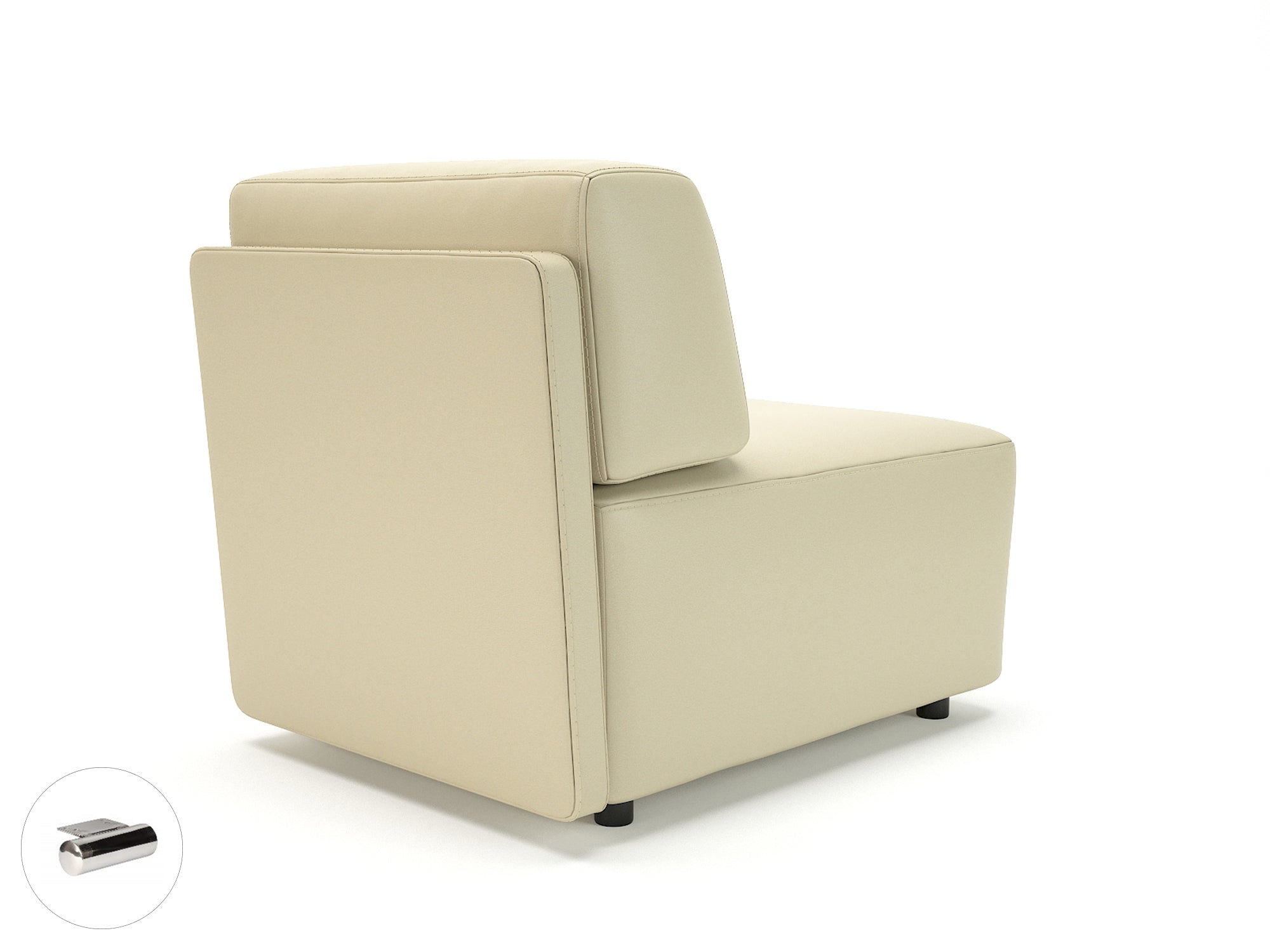 Office furniture loomis-65cm-wide-modular-unit-in-cristina-marrone-ultima-faux-leather Dynamic  Light Wood Colour Cream 