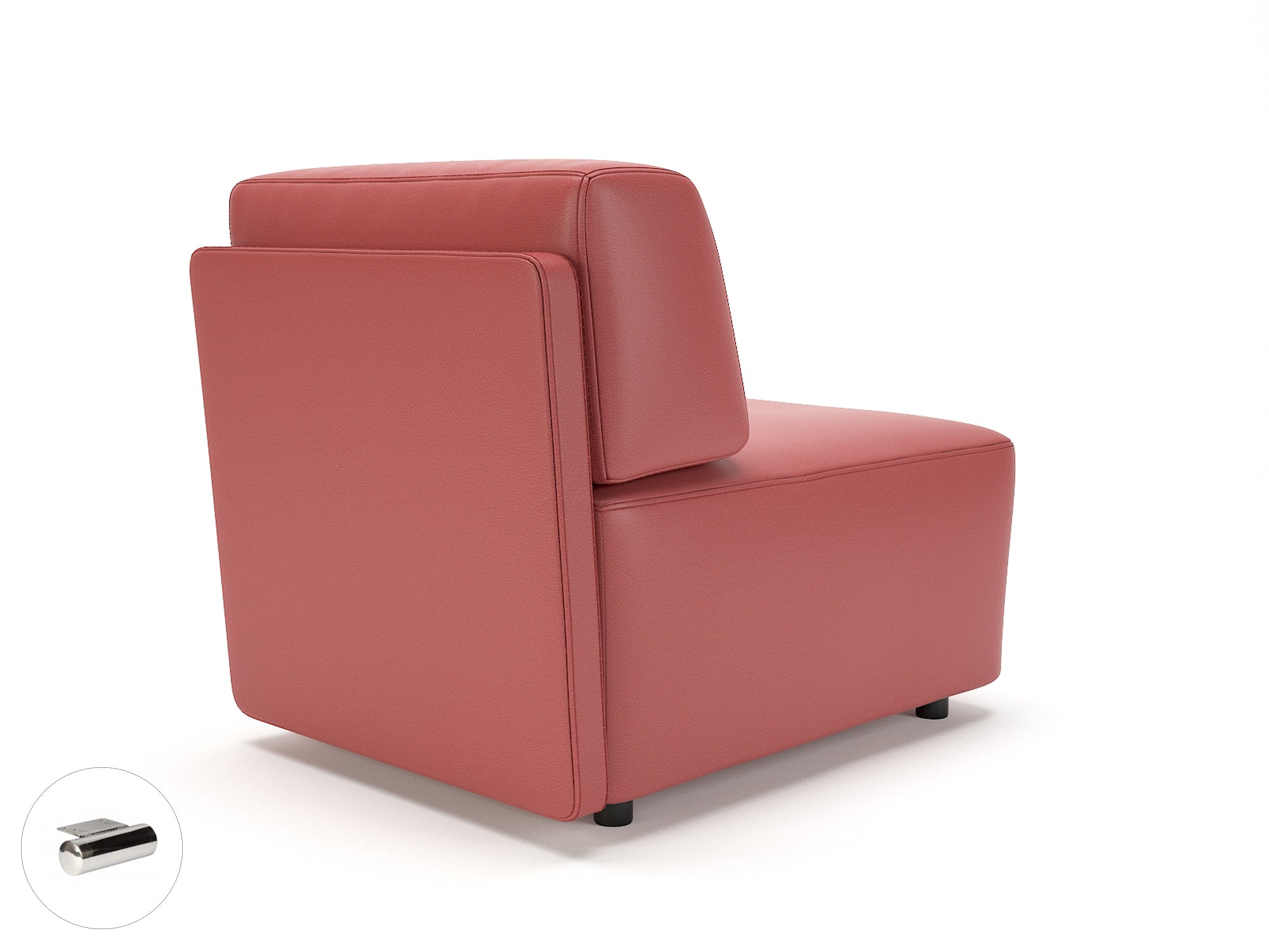Office furniture loomis-65cm-wide-modular-unit-in-cristina-marrone-ultima-faux-leather Dynamic  Light Wood Colour Taupe 