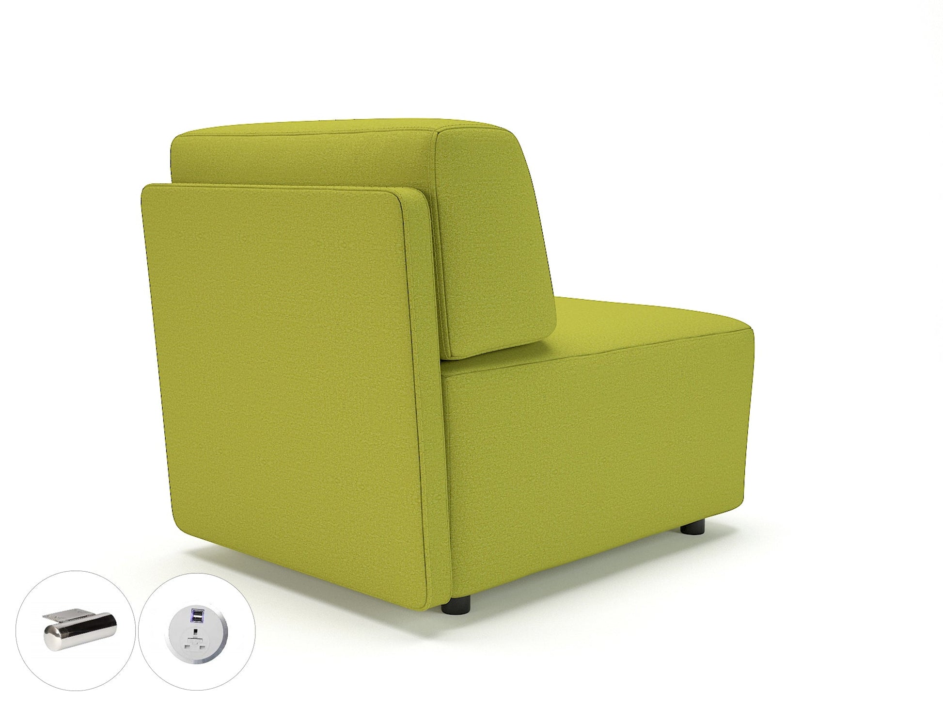 Office furniture loomis-65cm-wide-modular-unit-in-warwick-dolly-fabric-with-socket Dynamic  Light Wood Colour Citron 