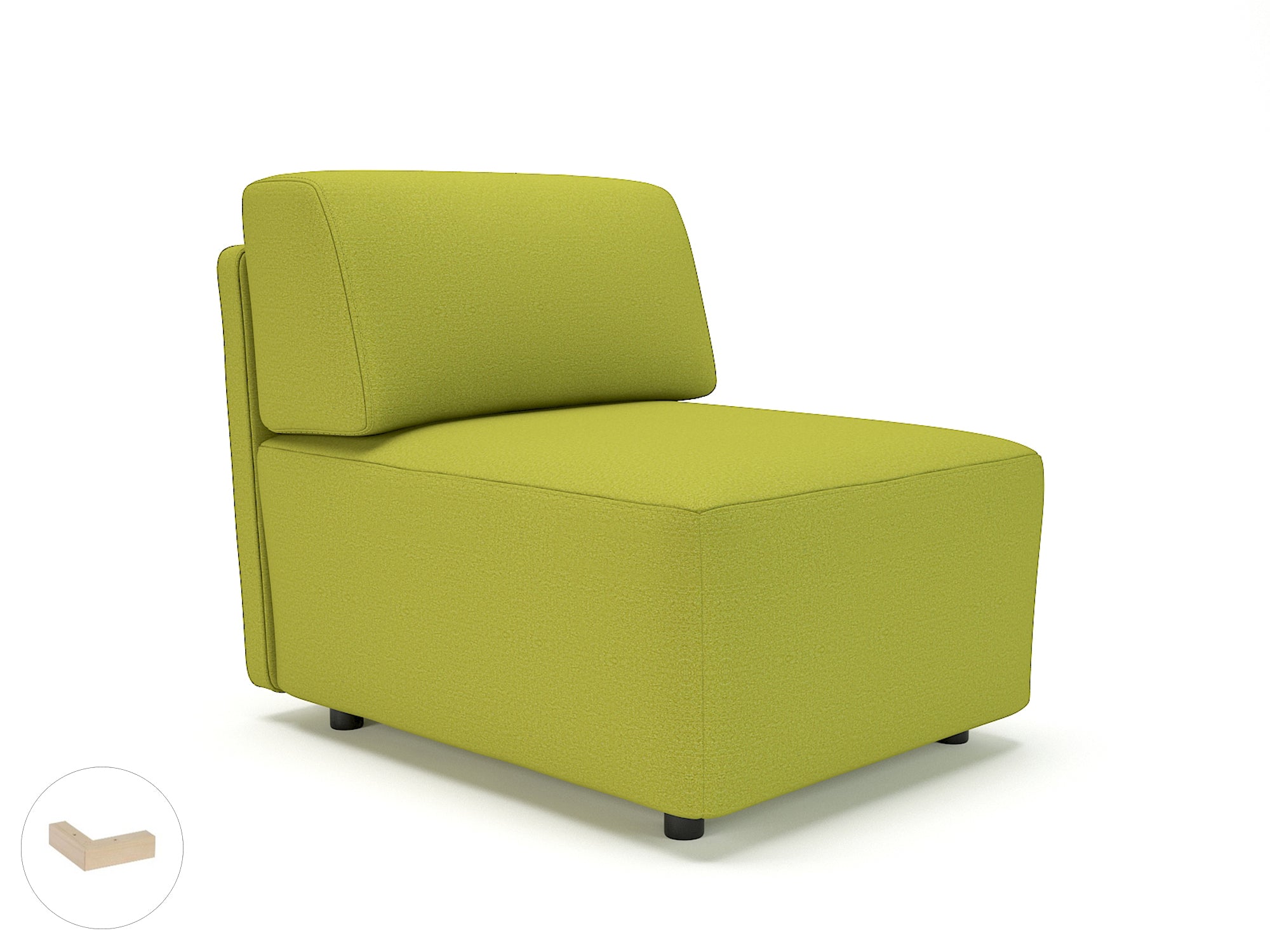 Office furniture loomis-65cm-wide-modular-unit-in-warwick-dolly-fabric Dynamic  Chrome Colour Ebony 