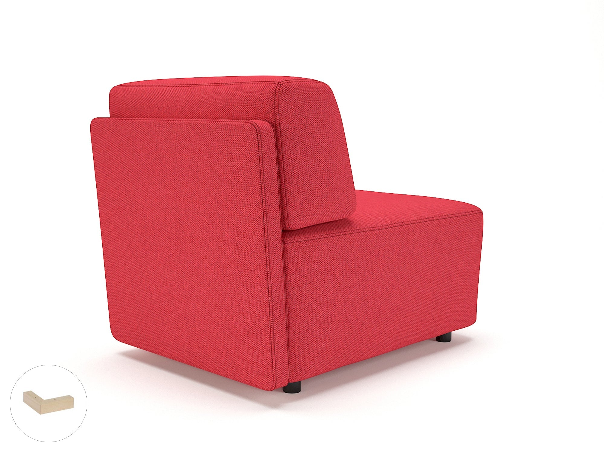 Office furniture loomis-65cm-wide-modular-unit-in-camira-era-fabric Dynamic  Light Wood Colour Forward 