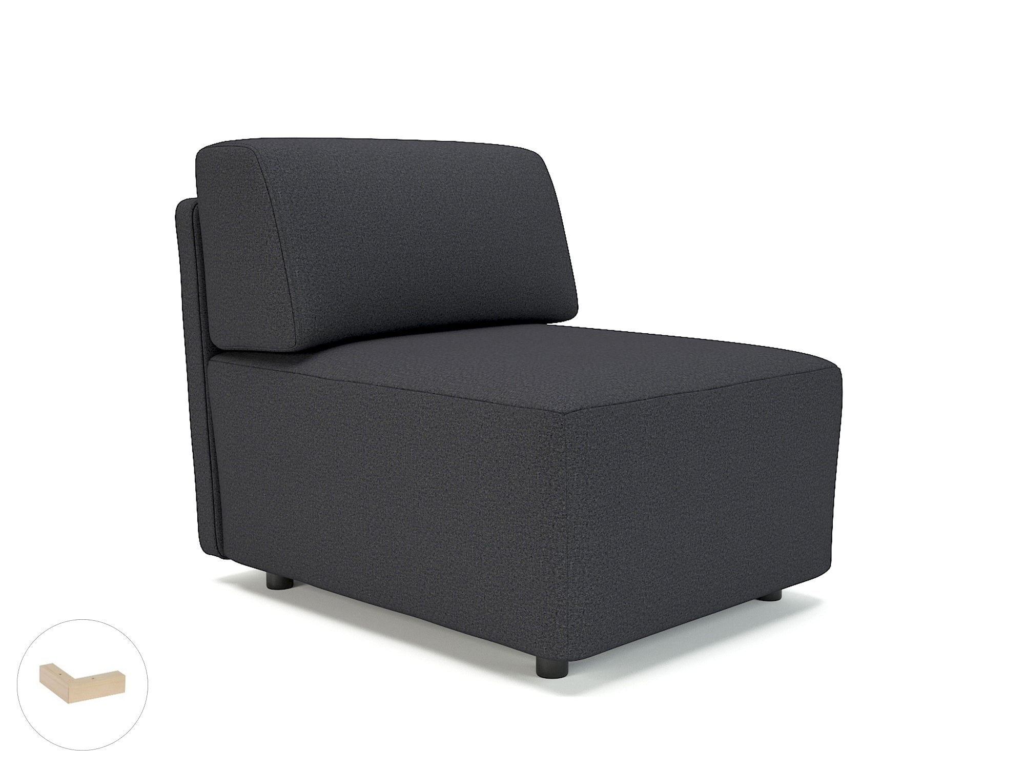 Office furniture loomis-65cm-wide-modular-unit-in-warwick-dolly-fabric Dynamic  Chrome Colour Marmalade 