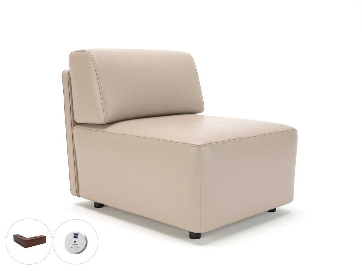 Office furniture loomis-65cm-wide-modular-unit-in-cristina-marrone-ultima-faux-leather-with-socket Dynamic   Colour  