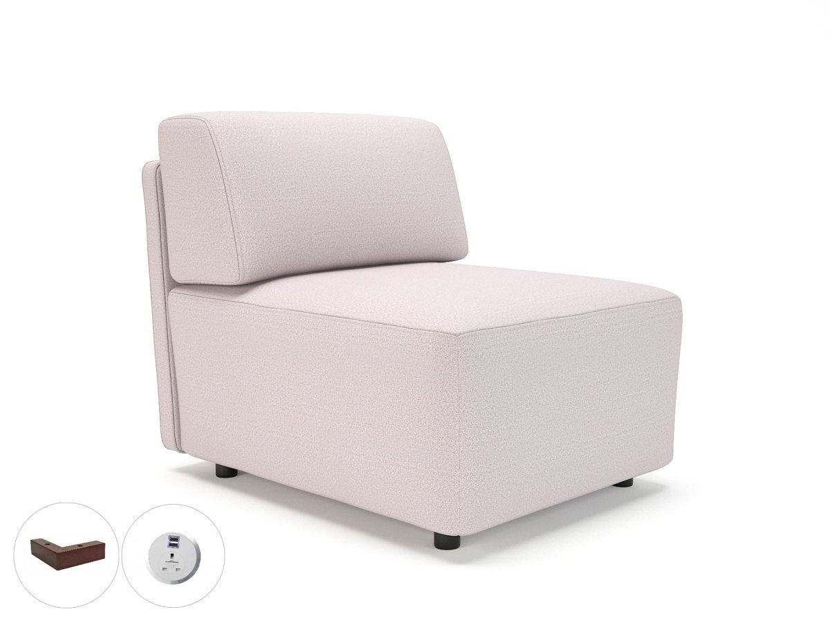 Office furniture loomis-65cm-wide-modular-unit-in-warwick-dolly-fabric-with-socket Dynamic   Colour  