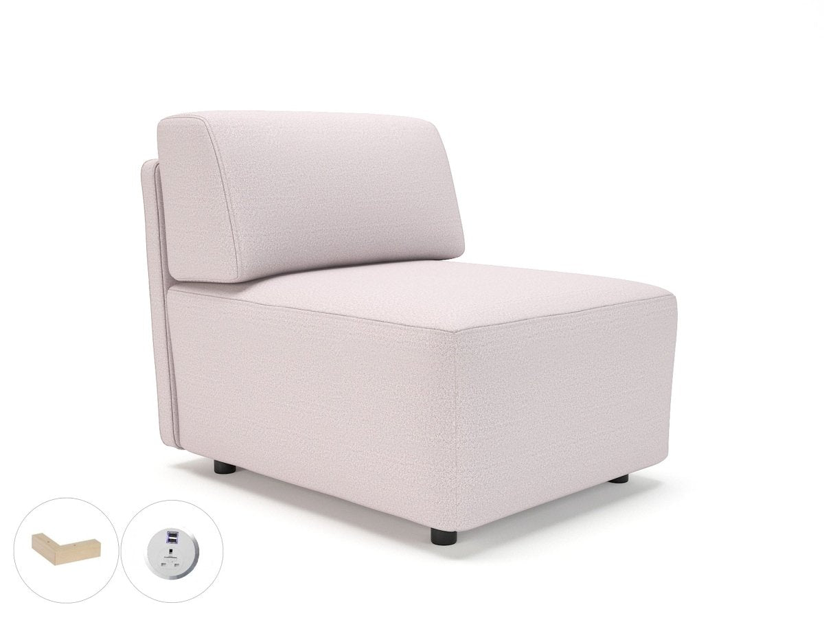 Office furniture loomis-65cm-wide-modular-unit-in-warwick-dolly-fabric-with-socket Dynamic   Colour  