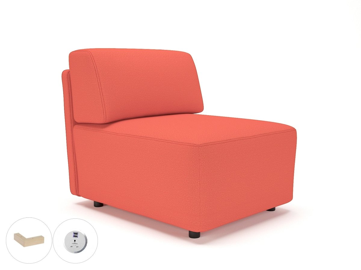 Office furniture loomis-65cm-wide-modular-unit-in-warwick-dolly-fabric-with-socket Dynamic   Colour  