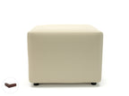 Office furniture crofton-62cm-square-in-cristina-marrone-ultima-faux-leather Dynamic  Light Wood Colour Cream 